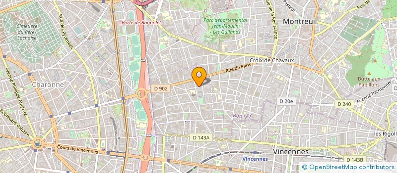 localisation de l'entreprise MADAME EVA KASAL à MONTREUIL
