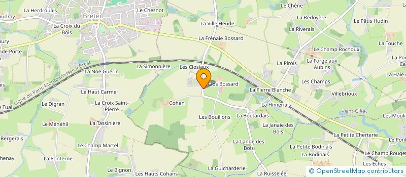 localisation de l'entreprise MADAME EVA KATE MARIE PHILIPPE PETIT  SAINT-GILLES