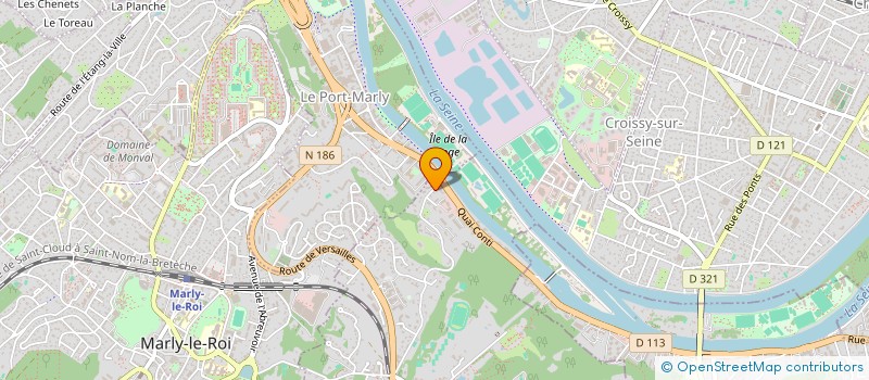 localisation de l'entreprise MADAME EVA KLOTGEN à LOUVECIENNES