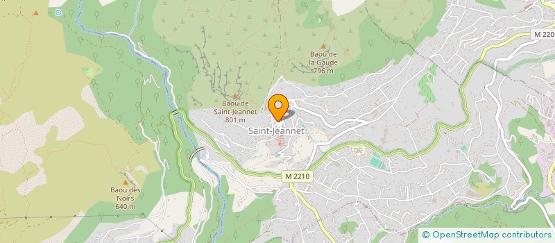 localisation de l'entreprise MADAME EVA KNUDSEN  SAINT-JEANNET