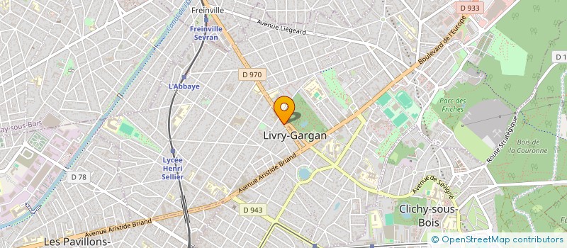 localisation de l'entreprise MADAME EVA KOUKOUVITAKIS  LIVRY-GARGAN