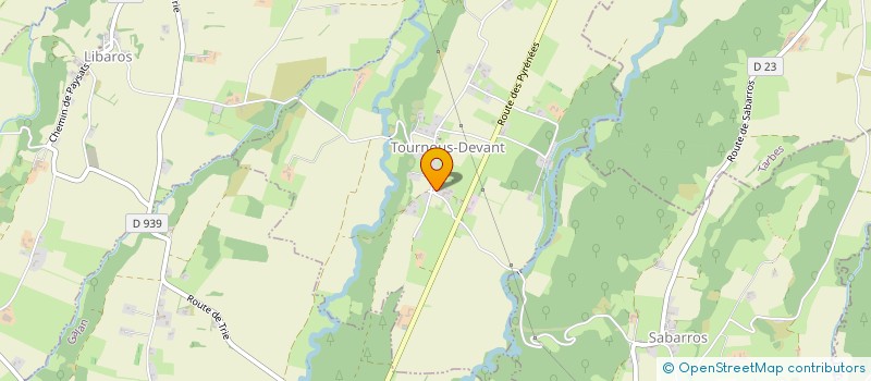 localisation de l'entreprise MADAME EVA KRYL  TOURNOUS-DEVANT