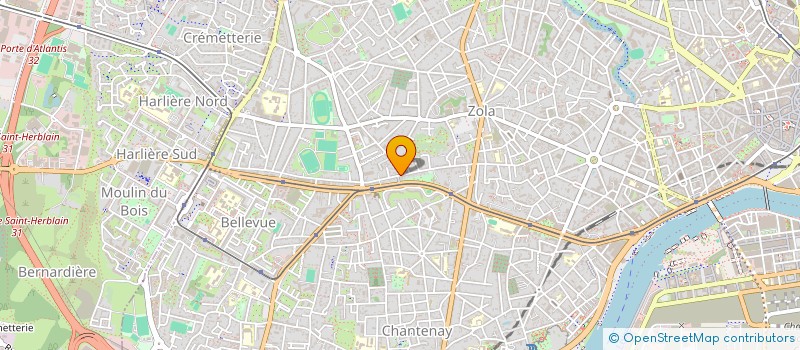 localisation de l'entreprise MADAME EVA KUNTZ  NANTES