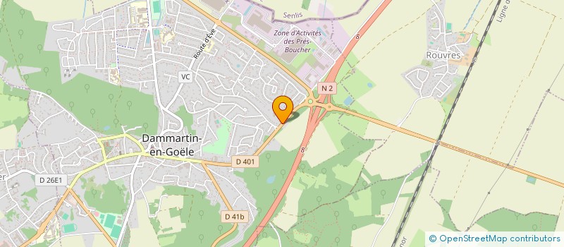 localisation de l'entreprise MADAME EVA L HEUREUX  DAMMARTIN-EN-GOELE