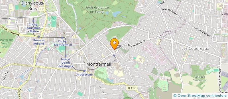 localisation de l'entreprise MADAME EVA LAFERTIN  MONTFERMEIL