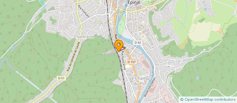 localisation de l'entreprise MADAME EVA LAITHIER  EPINAL