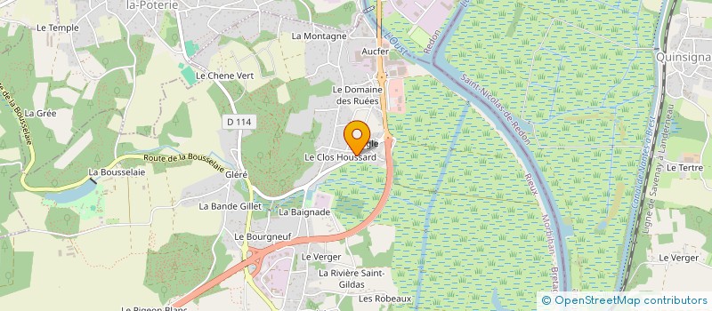 localisation de l'entreprise MADAME EVA LALLEMAND  POISSY