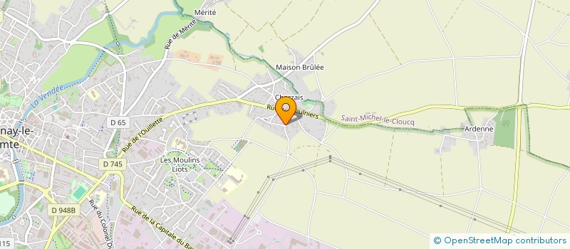 localisation de l'entreprise MADAME EVA LASZLO  FONTENAY-LE-COMTE