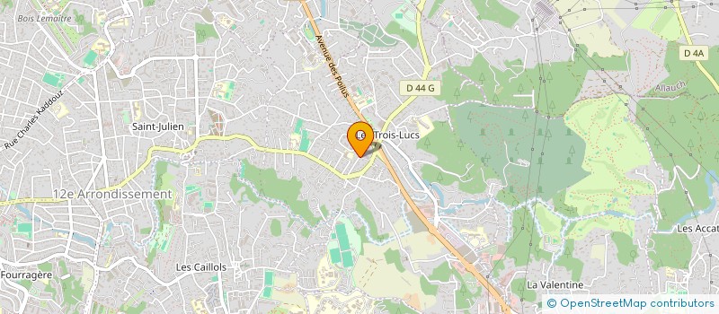 localisation de l'entreprise MADAME EVA LAUDICINA à MARSEILLE