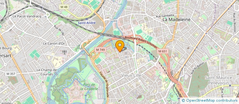 localisation de l'entreprise MADAME EVA LAURENT DE VALORS à LILLE
