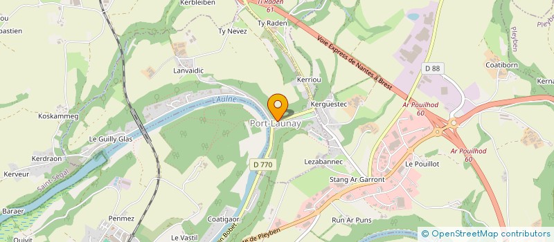 localisation de l'entreprise MADAME EVA LE PAGE  PORT-LAUNAY