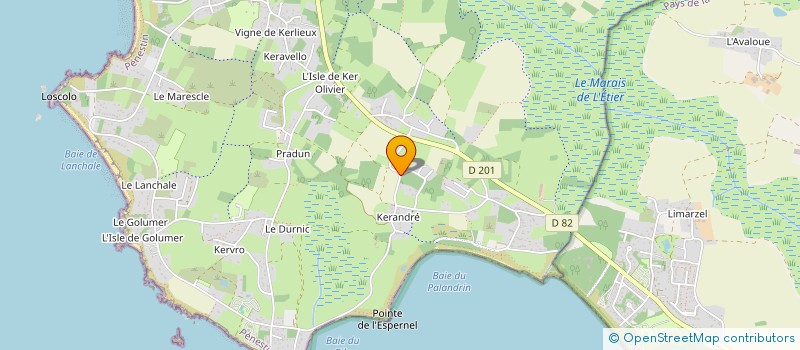 localisation de l'entreprise MADAME EVA LEAURANT  PENESTIN