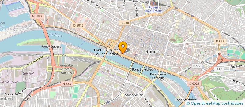 localisation de l'entreprise MADAME EVA LEBLOND à ROUEN