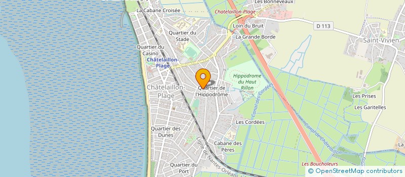 localisation de l'entreprise MADAME EVA LEBONNOIS à CHATELAILLON-PLAGE