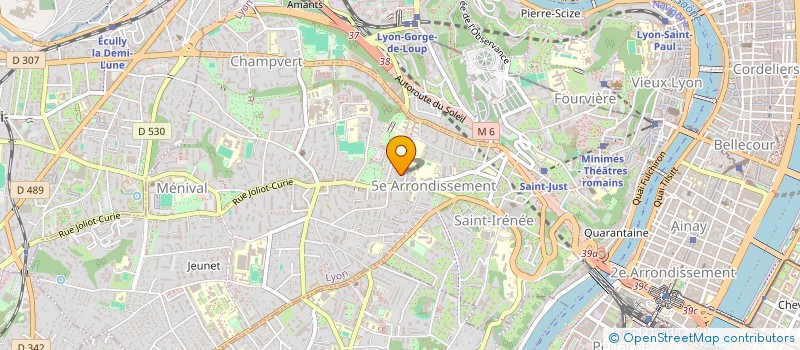 localisation de l'entreprise MADAME EVA LEFEBVRE  LYON