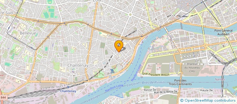 localisation de l'entreprise MADAME EVA LESCOUBLET à NANTES