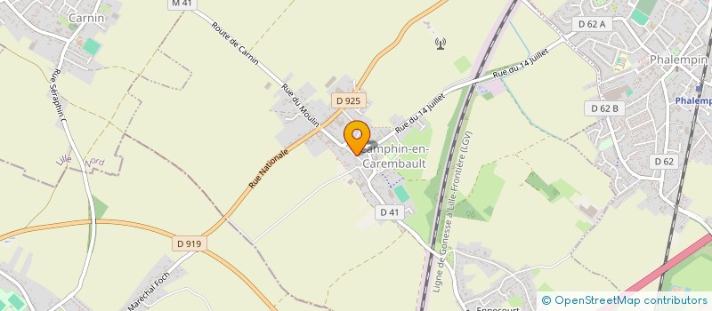 localisation de l'entreprise MADAME EVA LICATA  CAMPHIN-EN-CAREMBAULT