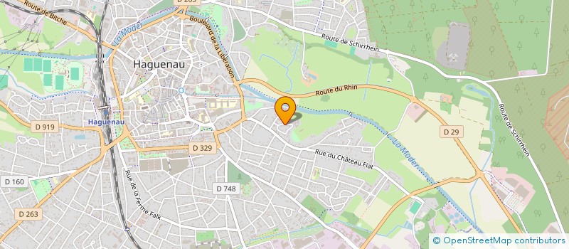 localisation de l'entreprise MADAME EVA LICHT  HAGUENAU