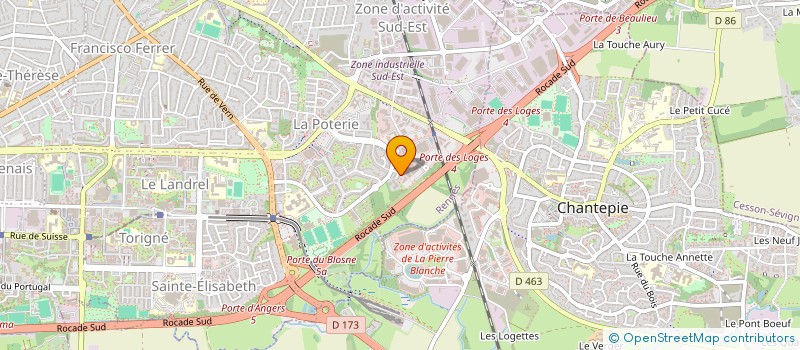 localisation de l'entreprise MADAME EVA-LILAS MENA à RENNES