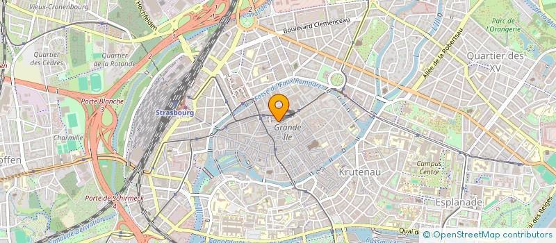 localisation de l'entreprise MADAME EVA LINDER à STRASBOURG