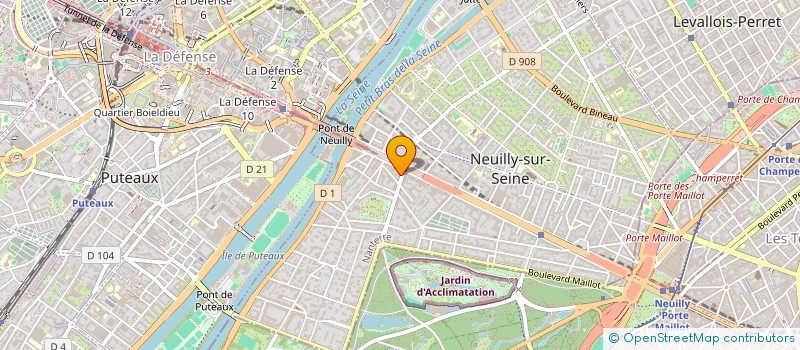 localisation de l'entreprise MADAME EVA LONGUECHAUD à NEUILLY-SUR-SEINE