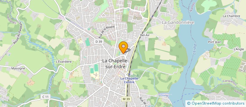 localisation de l'entreprise MADAME EVA LOUISE ERIKSSON  LA CHAPELLE-SUR-ERDRE