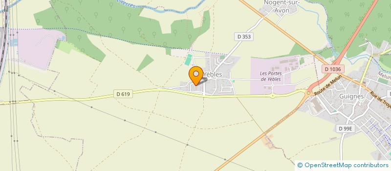 localisation de l'entreprise MADAME EVA LOURDIN  YEBLES