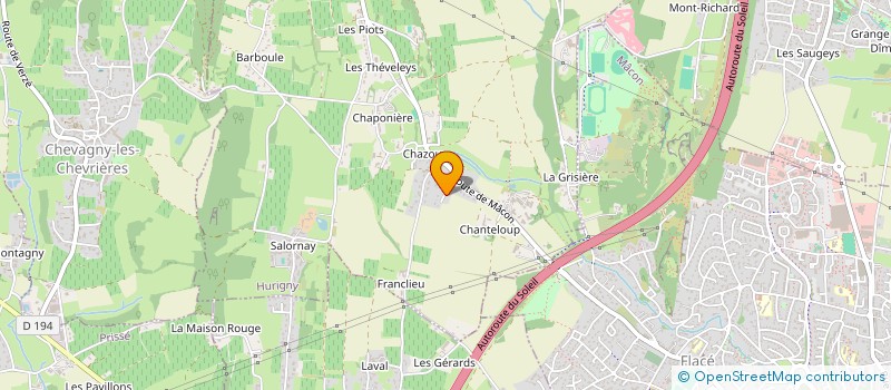 localisation de l'entreprise MADAME EVA LOUYS  VARENNES-LE-GRAND