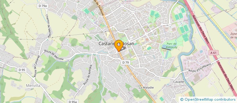 localisation de l'entreprise MADAME EVA-LUISA FERNANDEZ à CASTANET-TOLOSAN