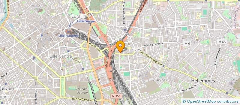 localisation de l'entreprise MADAME EVA LUNA TIRARD à LILLE