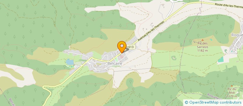 localisation de l'entreprise MADAME EVA MAESSEN  BELCAIRE