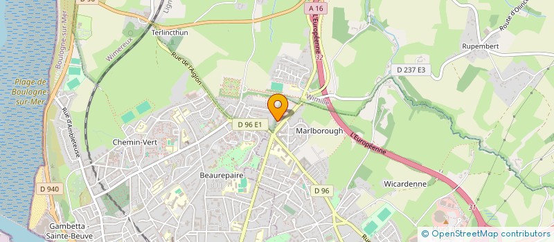 localisation de l'entreprise MADAME EVA MAHIEU  WIMILLE