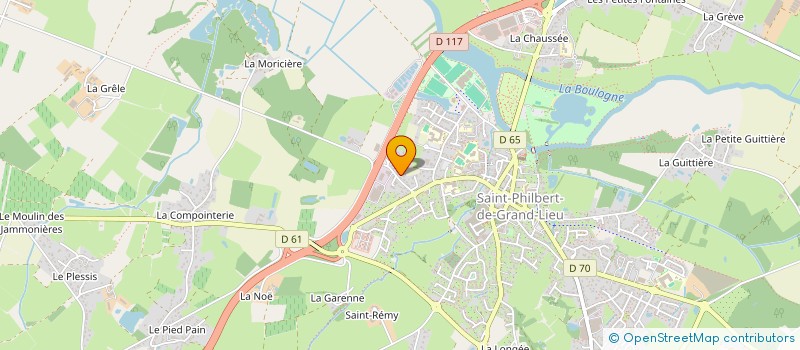 localisation de l'entreprise MADAME EVA MAISONNEUVE à SAINT-PHILBERT-DE-GRAND-LIEU