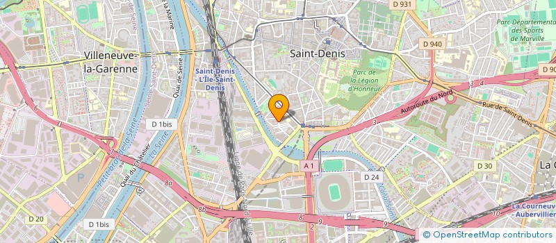 localisation de l'entreprise MADAME EVA MALALA RAHAMEFY  SAINT-DENIS