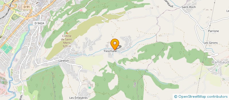 localisation de l'entreprise MADAME EVA MANIN  GAP