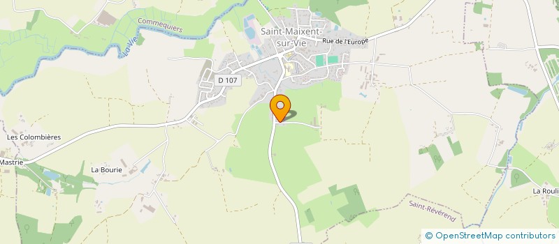 localisation de l'entreprise MADAME EVA MARECHAL  SAINT-MAIXENT-SUR-VIE