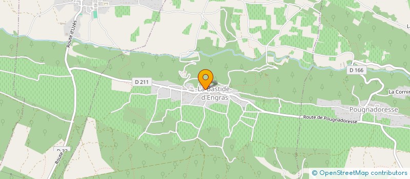 localisation de l'entreprise MADAME EVA MARI MARTENSSON  LA BASTIDE-D'ENGRAS