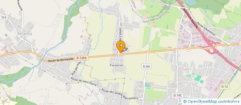 localisation de l'entreprise MADAME EVA-MARIA FORMOSO  LA ROCHE-SUR-FORON