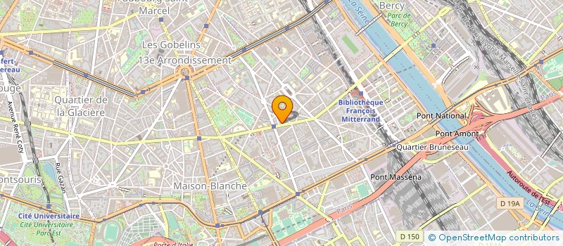 localisation de l'entreprise MADAME EVA MARKOVITS à PARIS
