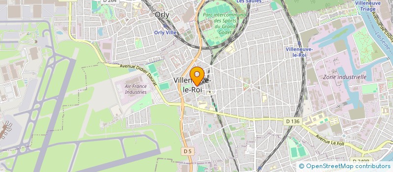 localisation de l'entreprise MADAME EVA MARQUES à VILLENEUVE-LE-ROI