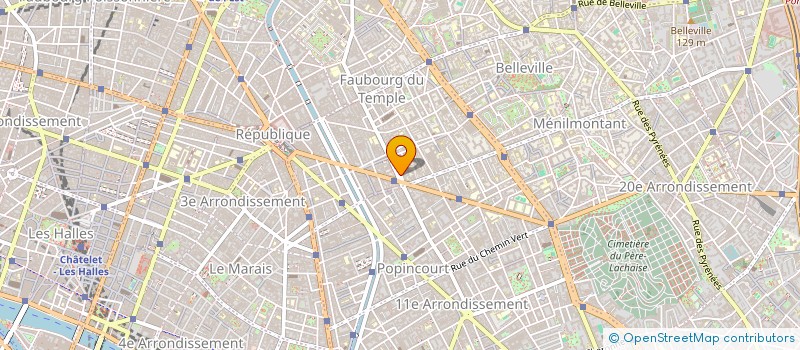 localisation de l'entreprise MADAME EVA MARTIN  PARIS