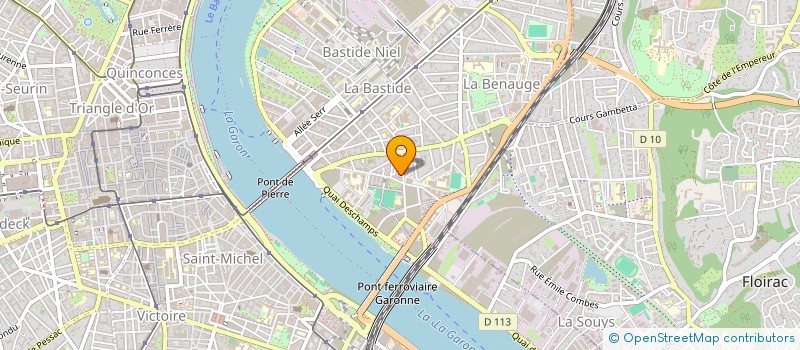 localisation de l'entreprise MADAME EVA MARTINS D'ALMEIDA  BORDEAUX