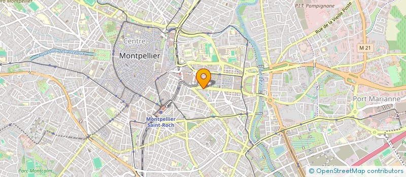 localisation de l'entreprise MADAME EVA MATHEY à MONTPELLIER