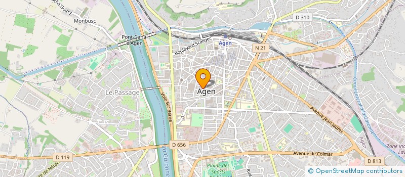 localisation de l'entreprise MADAME EVA MENA SIERRA à AGEN