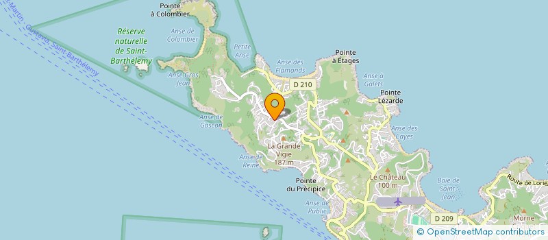 localisation de l'entreprise MADAME EVA MENDIBURU ARINA à SAINT-BARTHELEMY