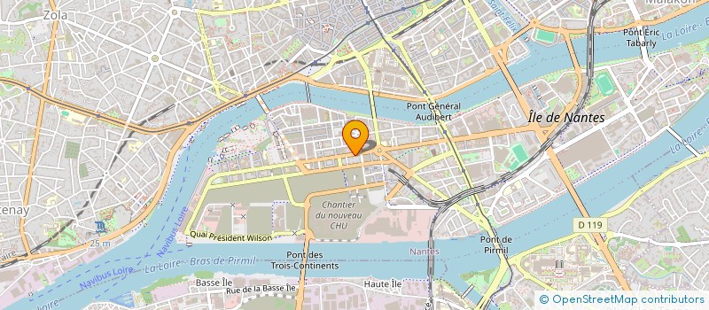 localisation de l'entreprise MADAME EVA MERCIER  NANTES