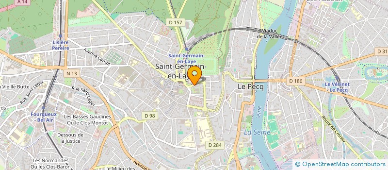 localisation de l'entreprise MADAME EVA MESKO  SAINT-GERMAIN-EN-LAYE