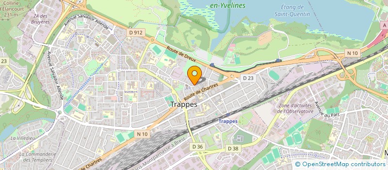 localisation de l'entreprise MADAME EVA MEUNIER à TRAPPES