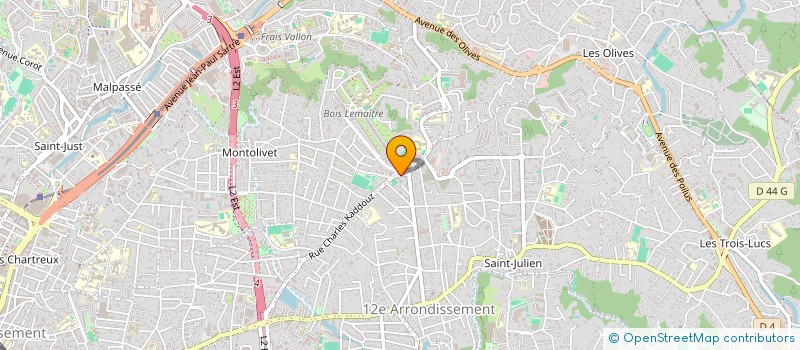 localisation de l'entreprise MADAME EVA MICCICHE à MARSEILLE