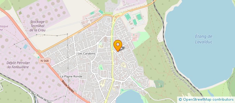 localisation de l'entreprise MADAME EVA MICHELETTI  FOS-SUR-MER